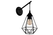 Lampen - EGLO TARBES Wandleuchte, schwarz - 49081