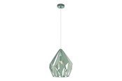 Lampen - EGLO CARLTON-P Hängeleuchte, Pastell hellgrün - 49026
