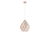 Lampen - EGLO CARLTON-P Hängeleuchte, Pastell apricot - 49024