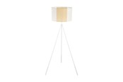 Lampen - EGLO ARNHEM Stehleuchte, weiss, braun - 43556