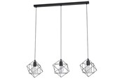 Lampen - EGLO STRAITON Hängeleuchte, schwarz - 43361