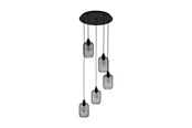 Lampen - EGLO WRINGTON Hängeleuchte, schwarz - 43334
