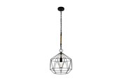 Lampen - EGLO COTTINGHAM Hängeleuchte, schwarz - 43328
