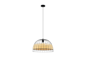 Lampen - EGLO ANWICK Hängeleuchte, natur - 43312