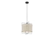Lampen - EGLO BRIDEKIRK Hängeleuchte, natur - 43292