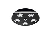 Lampen - EGLO GRATTINO Deckenleuchte, schwarz, klar - 33805