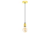 Lampen - EGLO YORTH Hängeleuchte, messing - 32538