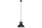 Lampen - EGLO LUBENHAM Hängeleuchte, schwarz, braun - 44056