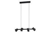 Lampen - EGLO GATUELA 1 Hängeleuchte, schwarz - 99463