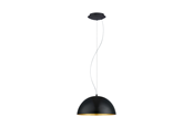Lampen - EGLO GAETANO 1 Hängeleuchte, schwarz, gold - 94935