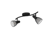 Lampen - EGLO CAROVIGNO Spot, schwarz - 98622