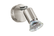 Lampen - EGLO MINI Spot, nickel-matt - 31411