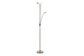 Lampen - EGLO BAYA LED Stehleuchte, weiss, satiniert - 93876