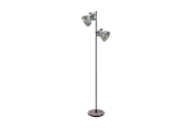 Lampen - EGLO BARNSTAPLE Stehleuchte, used look Zink - 49722