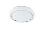 Lampen - EGLO CAPASSO Wand- / Deckenleuchte, weiss, chrom - 96023
