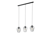 Lampen - EGLO NEWTOWN Hängeleuchte, schwarz - 49478