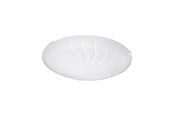 Lampen - EGLO MARGITTA 1 Wand- / Deckenleuchte, granille weiss, klar - 96089