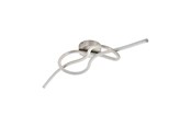 Lampen - EGLO NOVAFELTRIA Deckenleuchte - nickel-matt/weiss - 97937