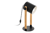 Lampen - EGLO HORNWOOD Tischleuchte, braun - 43519