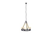 Lampen - EGLO FINDLAY Hängeleuchte, schwarz - 49694
