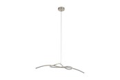 Lampen - EGLO NOVAFELTRIA Hängeleuchte - nickel-matt/weiss - 97938