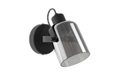 Lampen - EGLO BERREGAS Spot, schwarz-transparent - 99052