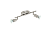 Lampen - EGLO BUZZ-LED Spot, nickel-matt - 92596