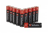 Batterien und Akkus - Verbatim battery - 10 x AA / LR6 - Alkaline - 49875