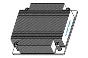 CPU Kühler - Supermicro Server ZUB Super Micro SNK-P0049P - CPU-Kühlkörper (ohne Lüfter) - SNK-P0049P