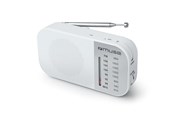 DAB, Netzwerk und Radiowecker - Muse M-025 RW - FM/MW - Weiß - M-025 RW