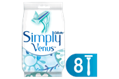 Rasierausstattung - Gillette-Venus Simply Venus 2 - 8 pcs - 7702018024599
