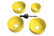 Bohrer & Bits - Millarco Holesaw set – Ø55-76 mm – 4 sizes - 45186
