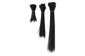 Kabelkanal / Kabelschlauch - Millarco Cable ties 300 pcs. - Black - 63376