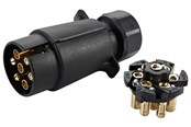 Zubehör (Halterungen, Steckdosen etc.) - Work>it 7-pole plug - 63817
