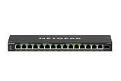 Switches - Netgear GS316EP-100PES 16-Port PoE+ Gigabit Ethernet Plus Switch (180W) with 1 SFP Port - GS316EP-100PES