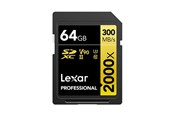 Speicherkarten - Lexar Professional Gold 2000x SD - 300MB/s - 64GB - LSD2000064G-BNNNG