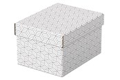 Archivierung und Aufbewahrung - Esselte Home Aufbewahrungs- und Geschenkboxen Klein, 3 Stück Weiß - 628280