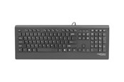 Tastaturen - Natec Barracuda - keyboard - US - black - Tastaturen - Englisch (US) - Schwarz - NKL-0876