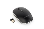 Maus - Gembird Silent wireless optical mouse - USB-A receivcer - Maus (Schwarz) - MUSW-4BS-01