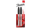 Utensilien zum Schreiben und Zeichnen - Sharpie Permanent Marker | Marker Stifte mit feiner Spitze | schwarz | 2 Stück - 1985860