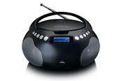 CD-Player - Lenco SCD-331BK - Portable Radio/CD/MP3 player with USB and Bluetooth® - Black - SCD-331BK