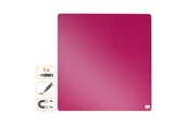 Konferenz und Präsentation - Nobo quadratisches Whiteboard 36 x 36cm Pink - 1903803