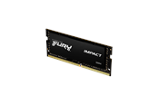 RAM - Kingston FURY Impact DDR4-3200 - 8GB - CL20 - Single Channel (1 pcs) - Intel XMP - Schwarz - KF432S20IB/8