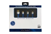 Gaming Zubehör - iMP TECH 4M Braided Fast Charge Play and Charge Cable for PS5 - Wired Zubehör für Spielkonsole - Sony PlayStation 5 - 5060176365421