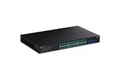 Switches - TRENDnet TPE-30284 28-Port Gigabit Web Smart PoE+ Switch - TPE-30284