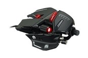 Maus - Mad Catz R.A.T. 8+ Optical Gaming Mouse - Gaming Maus (Schwarz) - MR05DCINBL000-0