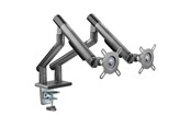 Monitorhalterung - Alterzone Arm Duo dual aluminum monitor arms Space gray - ALZDARM17-32-G