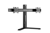Monitorhalterung - Alterzone Pro Duo dual gaming monitor stand 17"-27" Black - ALZPROD17-27-B