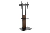 Wandhalterungen, AV-Halterungen & AV-Möbel - Alterzone Slim 7s TV floor stand with shelf for 37"-70" TVs Walnut - Max - recommended for - ALZTVSLIMD37-70-BB