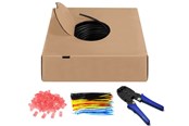 Netzwerk - Kabel - Pro CAT 6 Outdoor network cable set U/UTP black 305 - Schwarz - 305m - 4040849554414